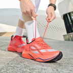 Calçados esportivos unissex, respiráveis, para corrida