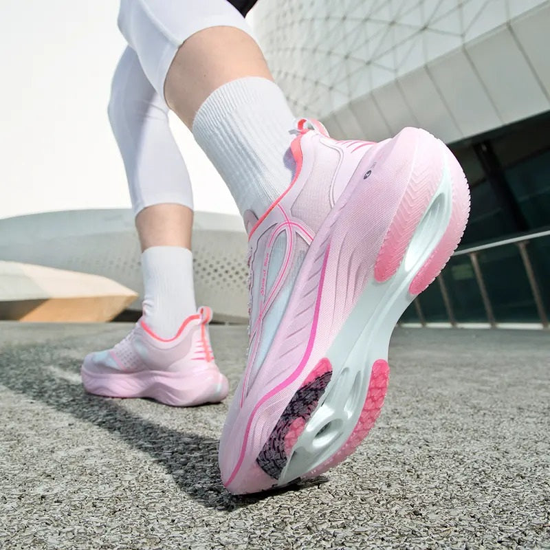 Calçados esportivos unissex, respiráveis, para corrida